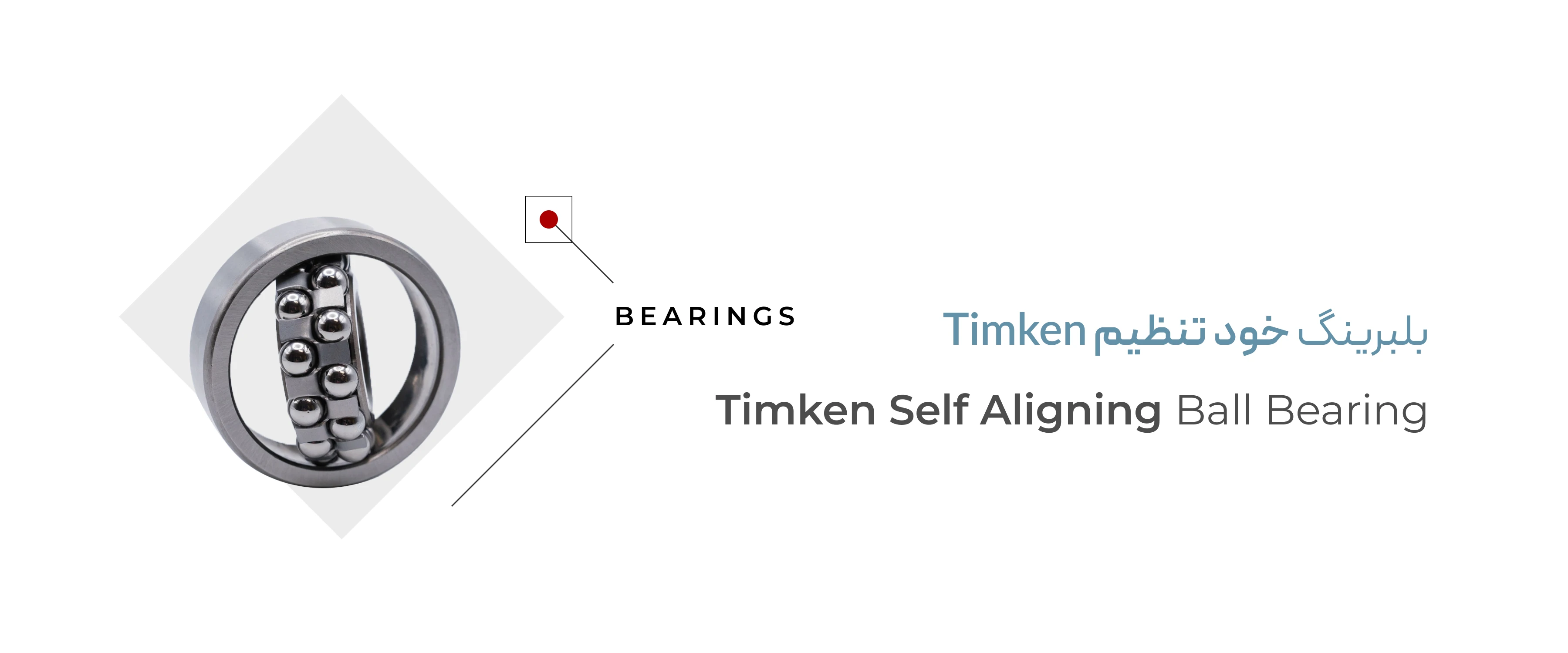خرید بلبرینگ خود تنظیم Timken