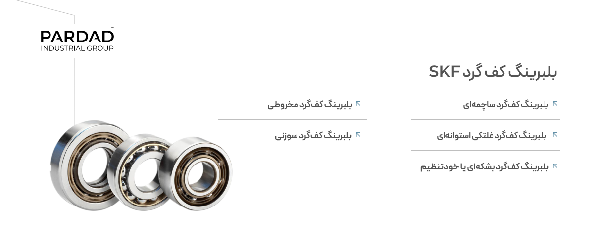 بلبرینگ کف گرد SKF