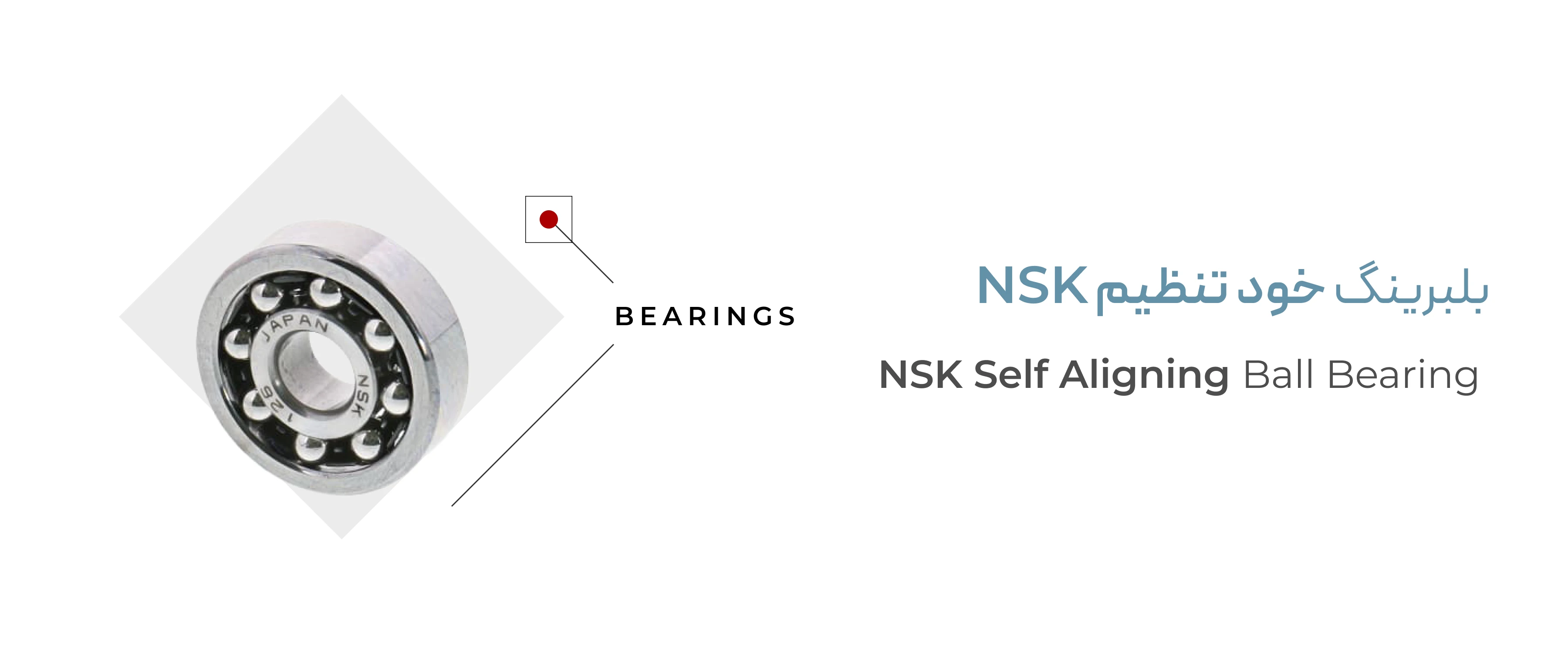 بلبرینگ خود تنظیم NSK بلبرینگ خود تنظیم NSK