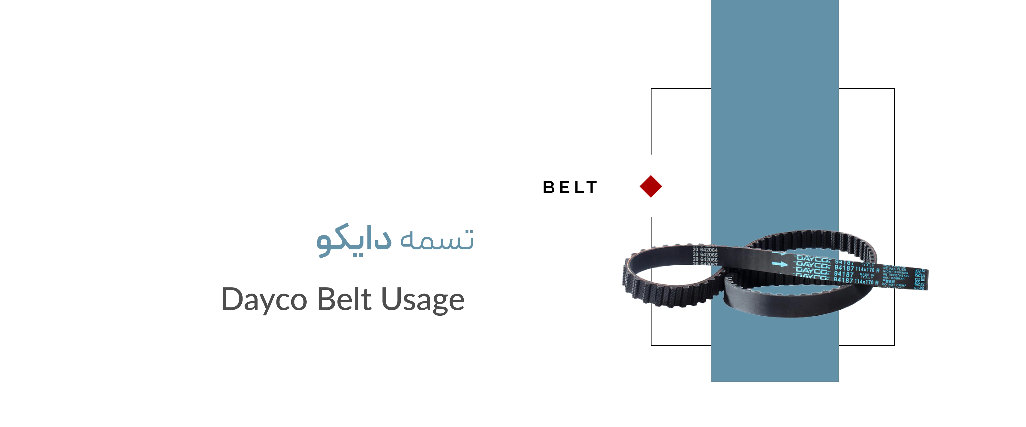راهنمای خرید تسمه دایکو راهنمای خرید تسمه دایکو